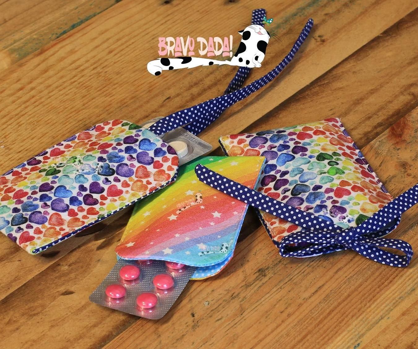 DIY How to Make a Fabric Medication Pouch - Bravo Dada! Sewing Tutorial