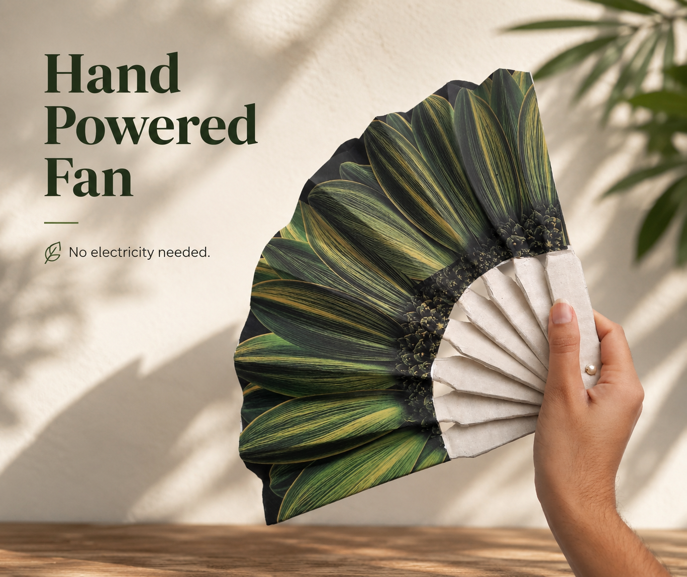 No Electricity Needed: Make Your Own Hand-Powered Fan