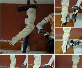 Wireless Robotic Hand Controlled by Gesture and Voice