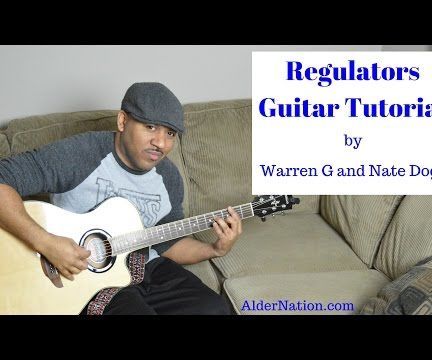 How to Play Regulators by Warren G and Nate Dogg on Guitar.