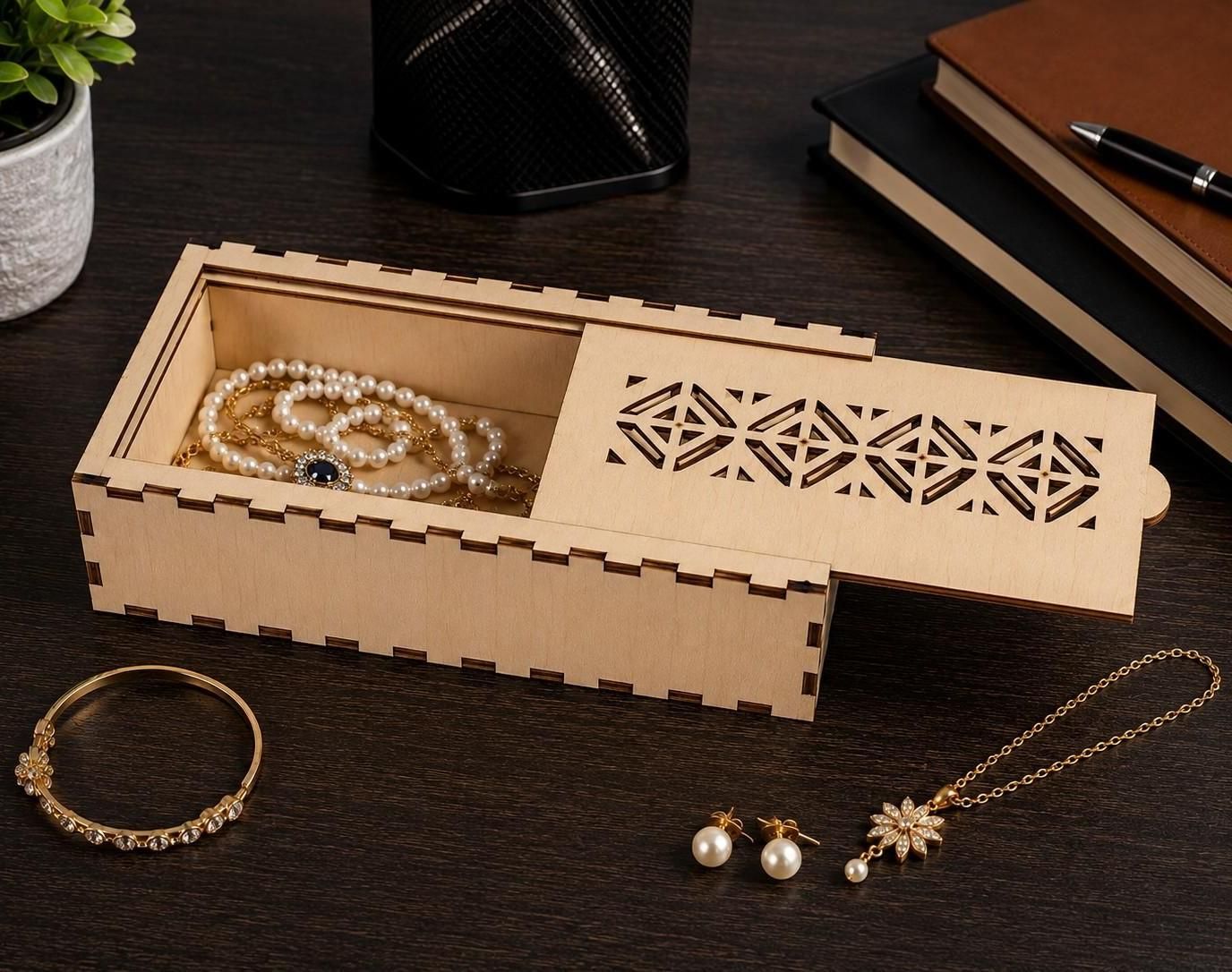How to Make a Laser-Cut Wooden Jewelry Box With a CO₂ Laser Cutter