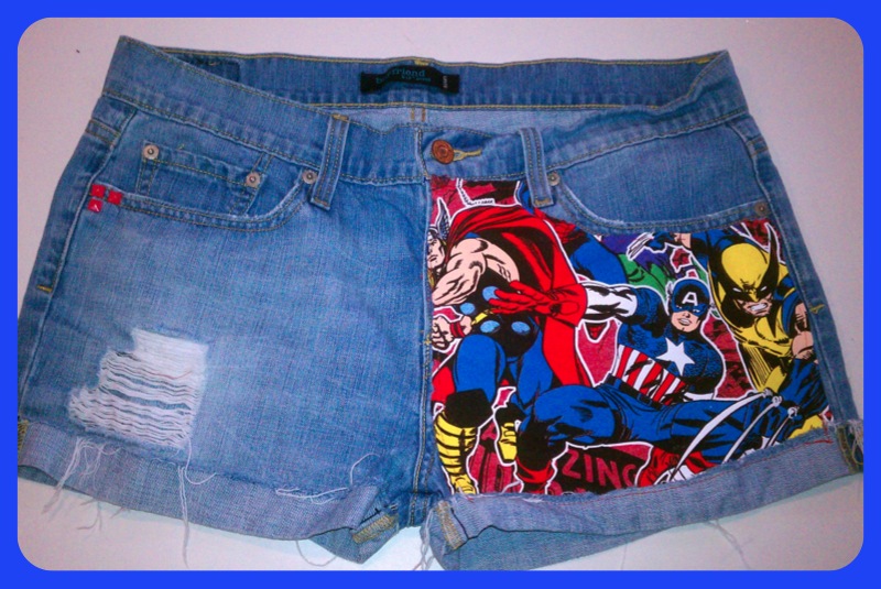 Re-Vamp Your Shorts (Marvel Version)