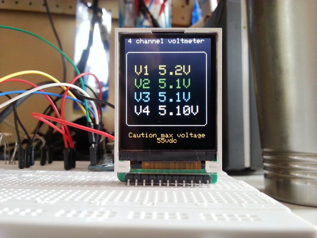 Make a Mini Arduino Programmable  4 Channel DC-DVM