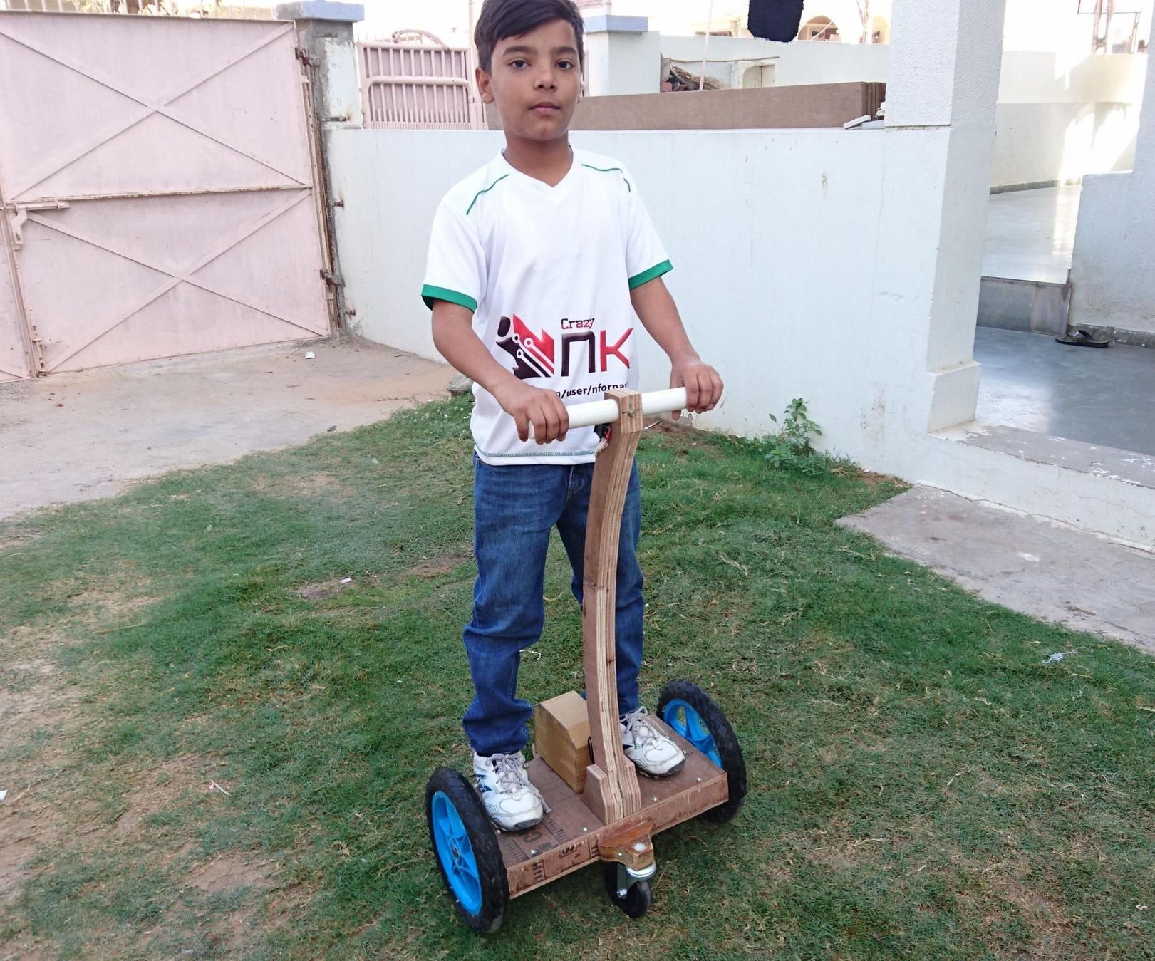 DIY Battery-powered Hoverboard or Segway