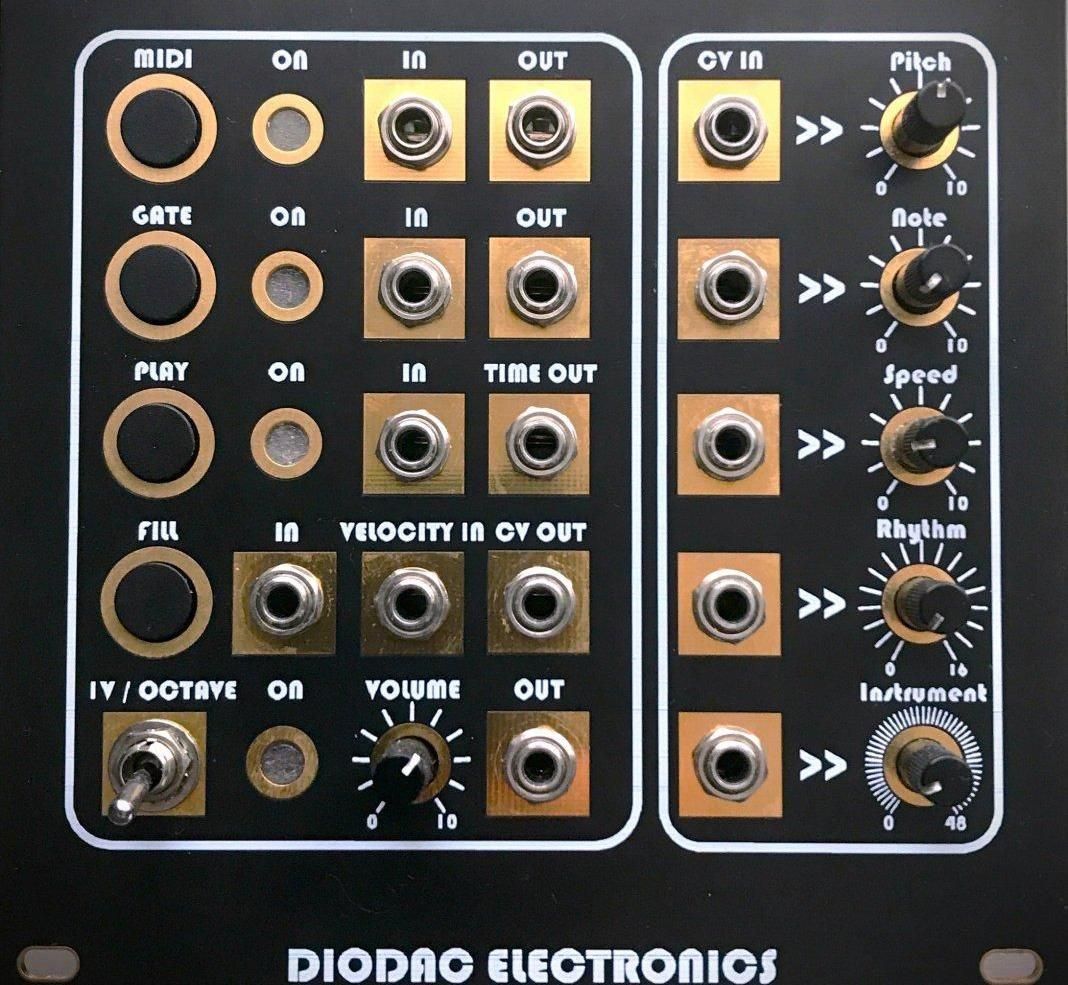 LinkDrum - Eurorack Drum Machine