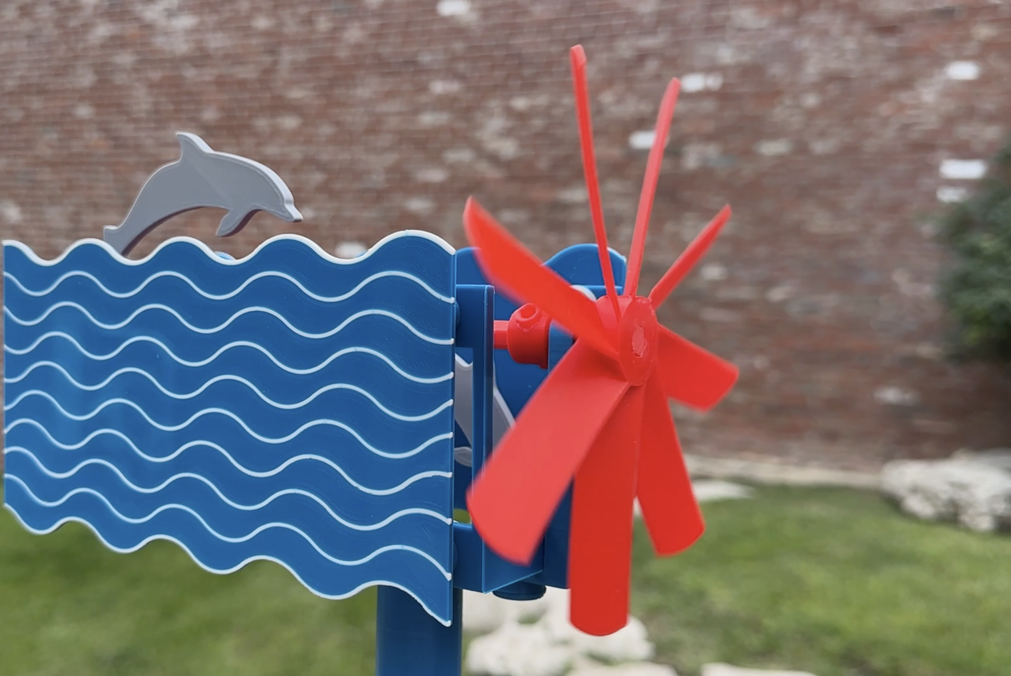 Whirligig, Dolphins