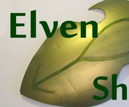 How to Make a Curved Elven Shield