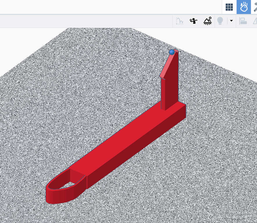 Tinkercad Bouncing Ball Simulation W/ Track