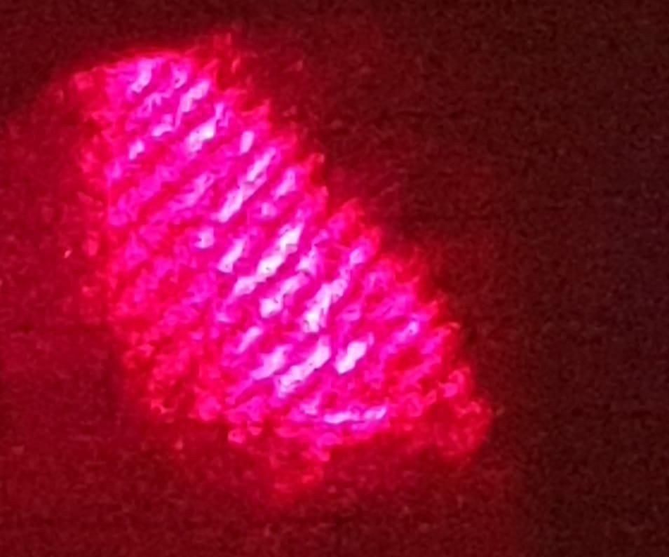 Simple Michelson Interferometer Setup