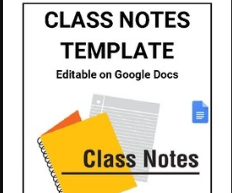 Organizing Class Notes on Google Docs