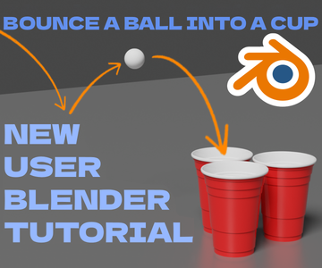 Model and Animate a Bouncing Ball With Blender (New User Friendly)