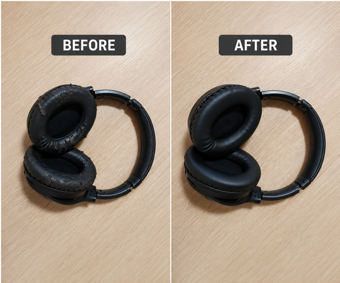 Replace Torn Earpads on Headphones