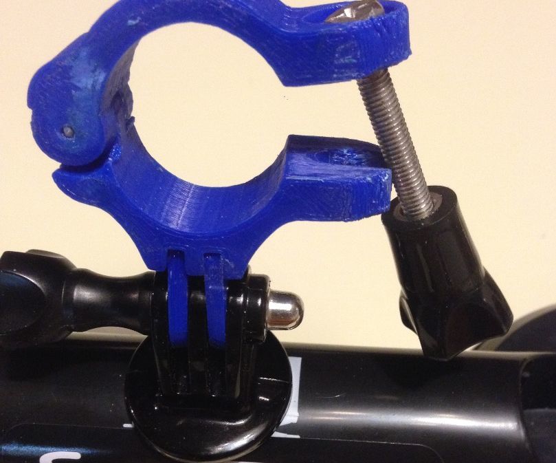 GoPro Hinged Handlebar/Pipe Clamp