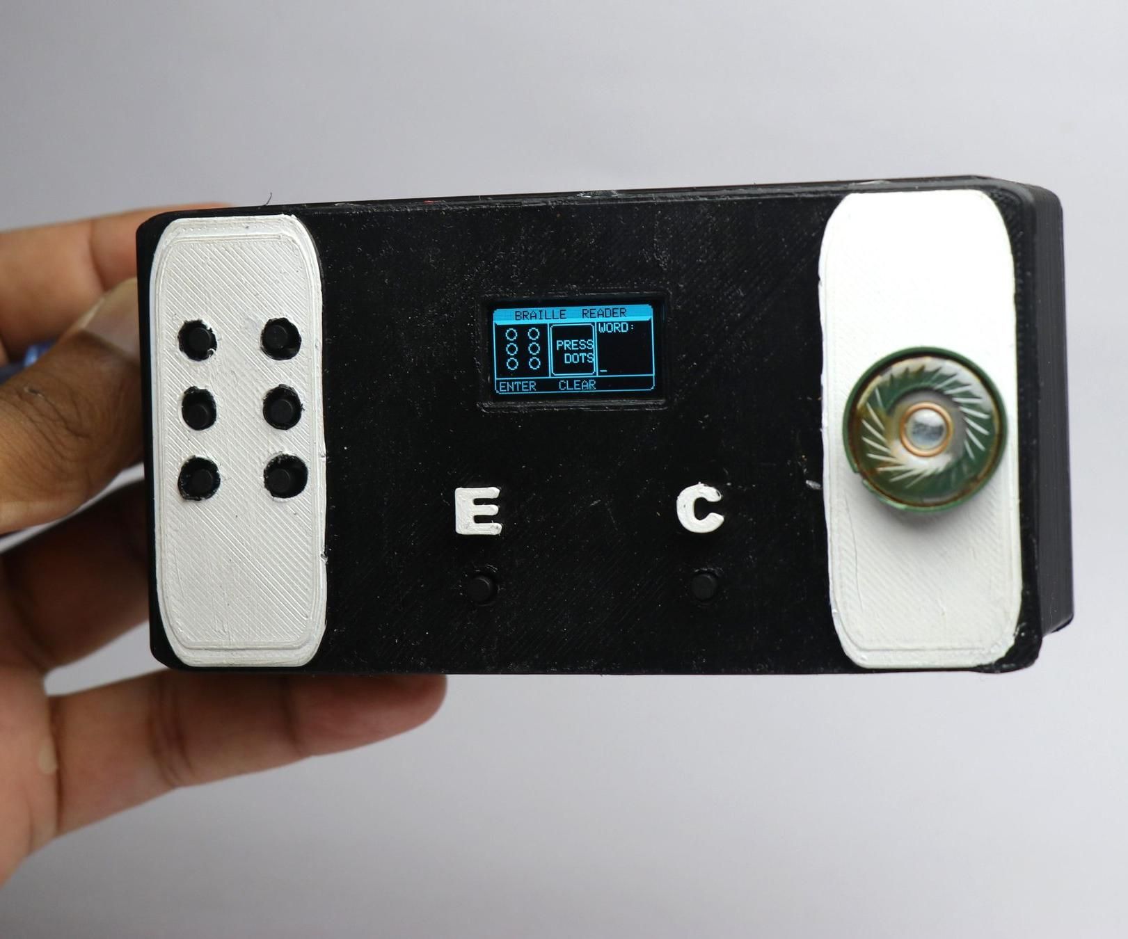 DIY Smart Braille Reader Using Arduino | Tech for Blind People