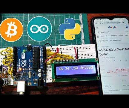 Bitcoin Price Tracker by Using Arduino UNO