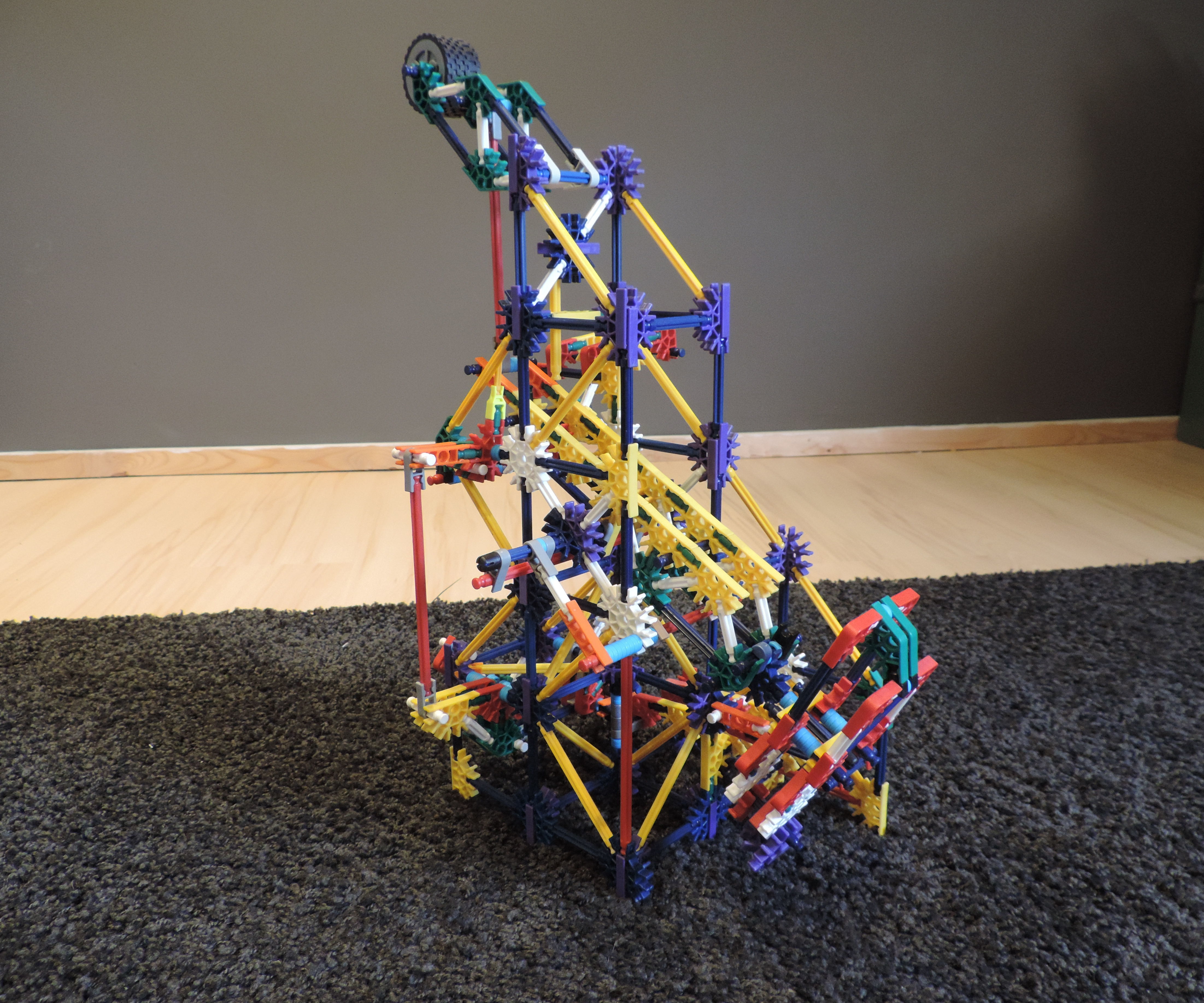 Knex Ball Machine Element: Locking Arm