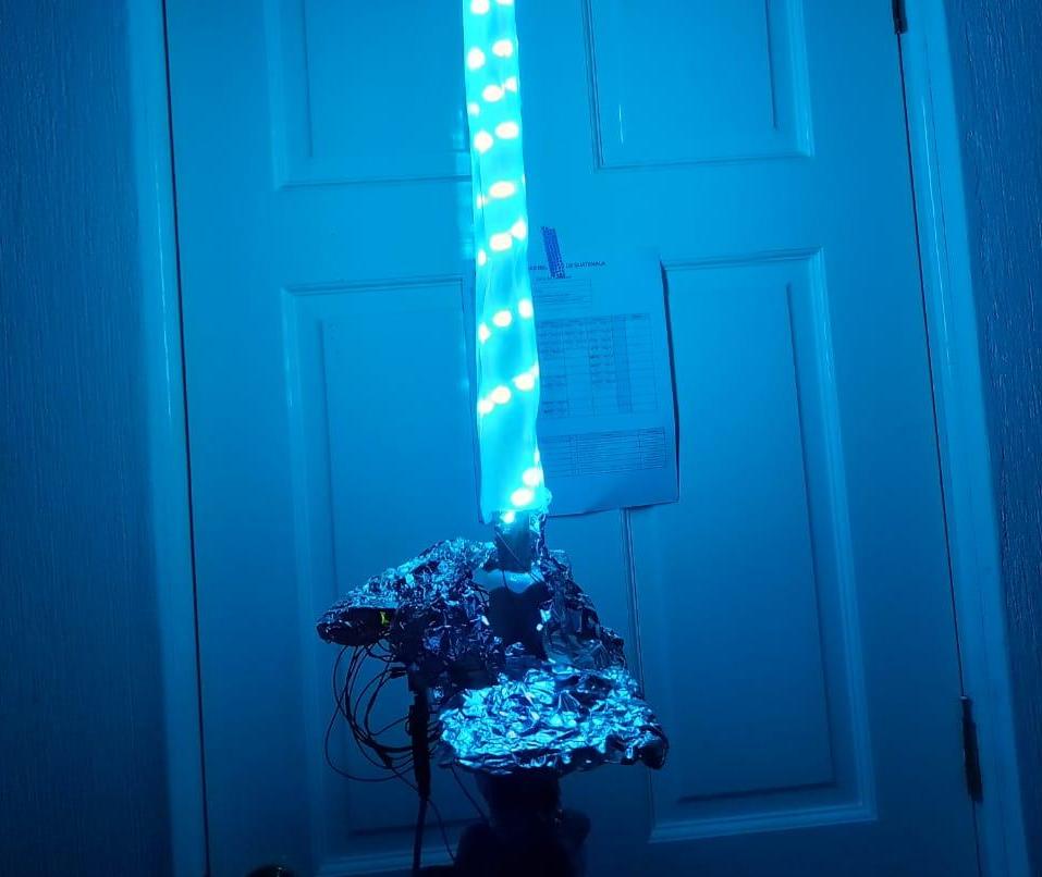 Lightsaber Arduino, Neopixeles 