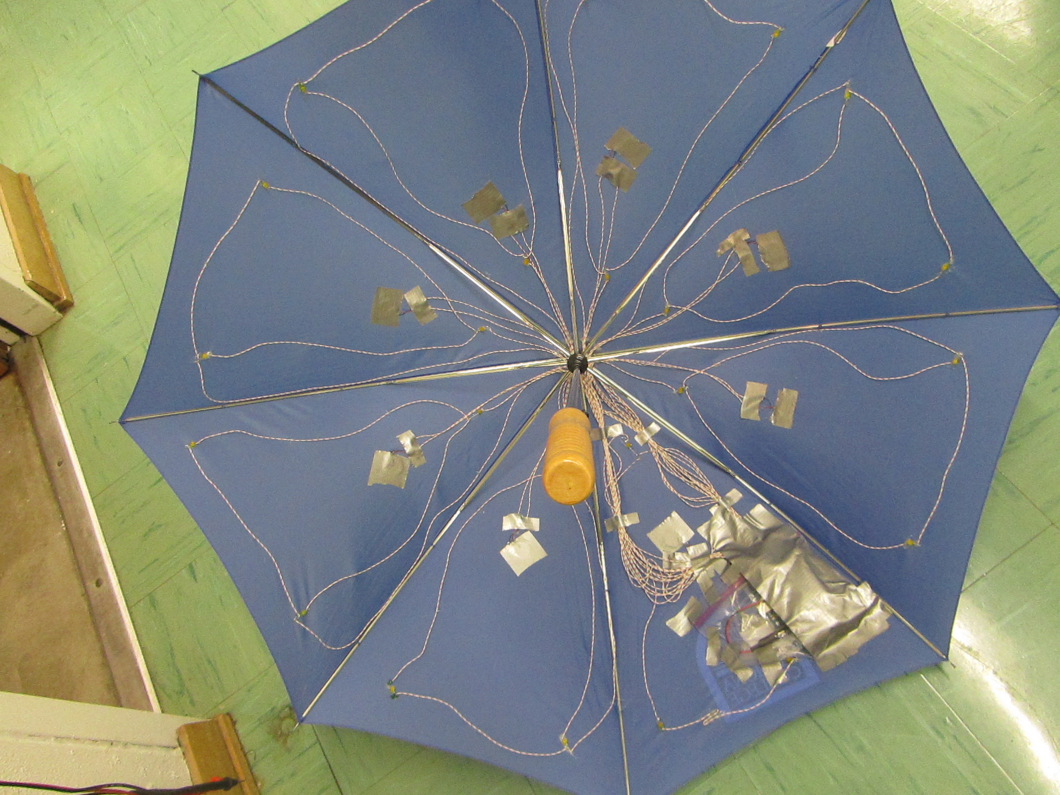 Pressure Activated Light-Up Umbrella