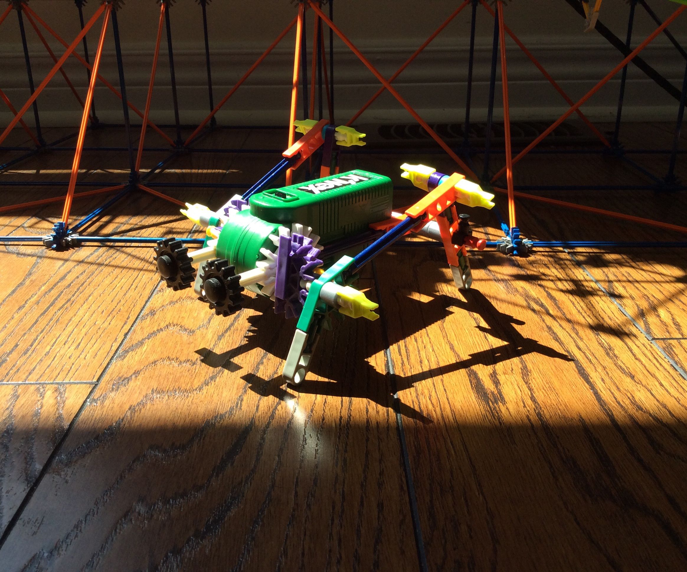 Mini Knex 4 Legged Walking Robot