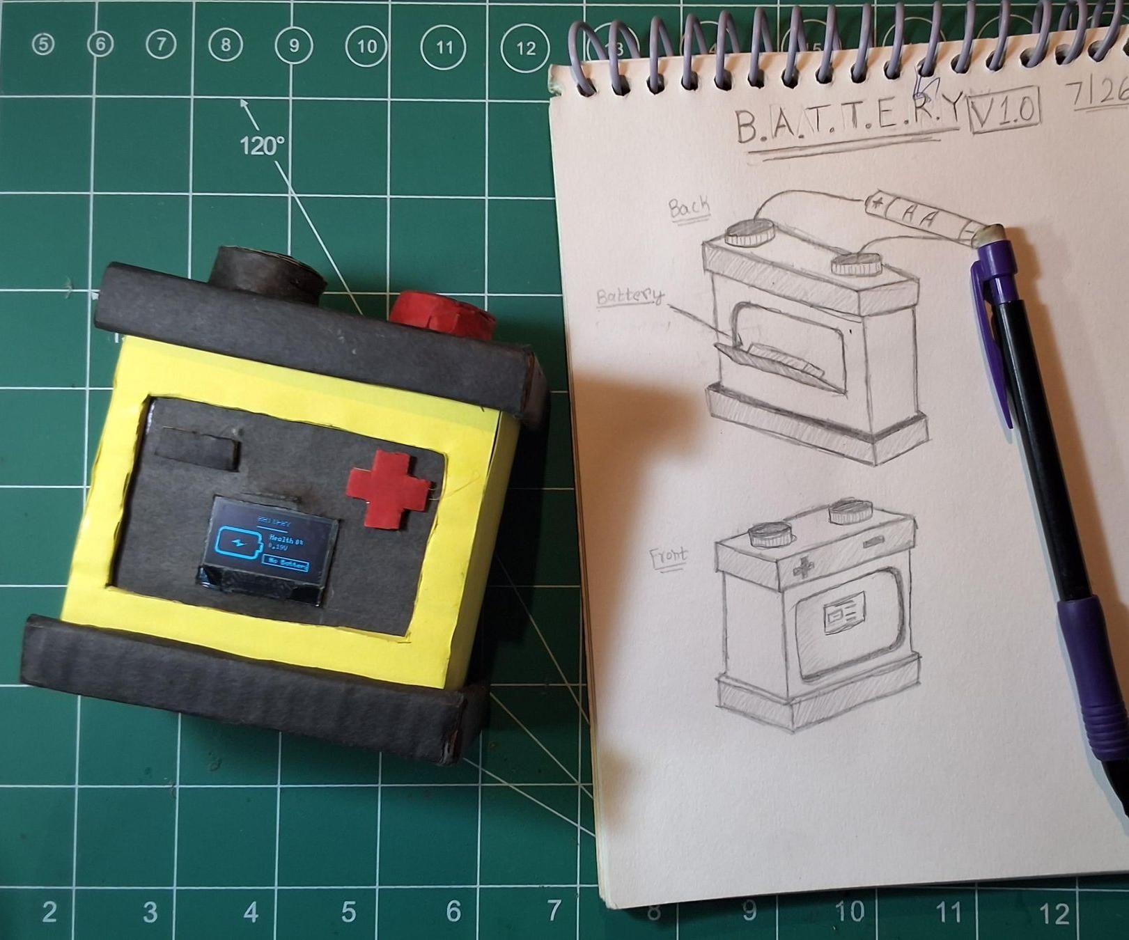 B.A.T.T.E.R.Y. - the DIY Desktop Battery Tester
