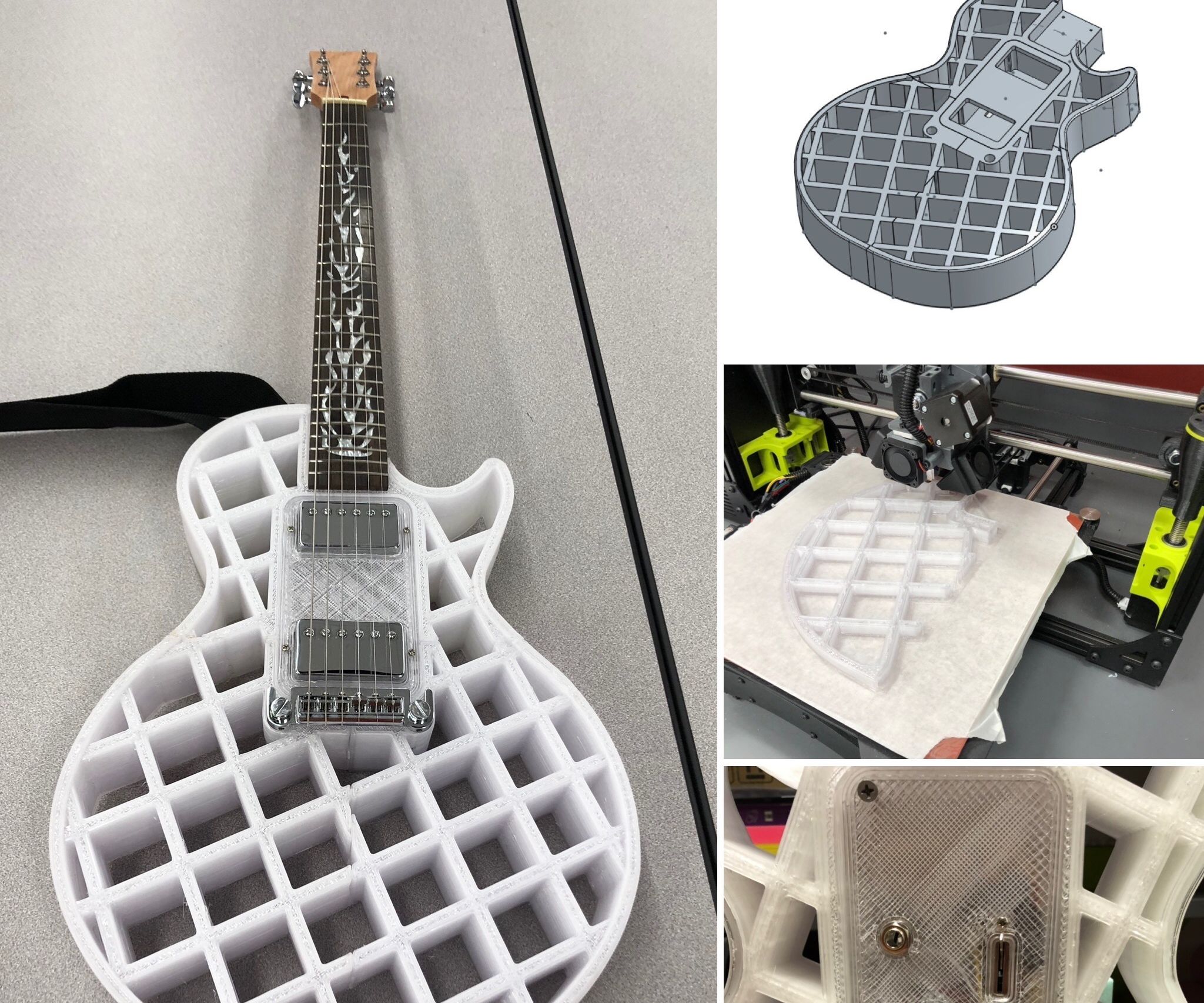 3D Printed Electric Guitar