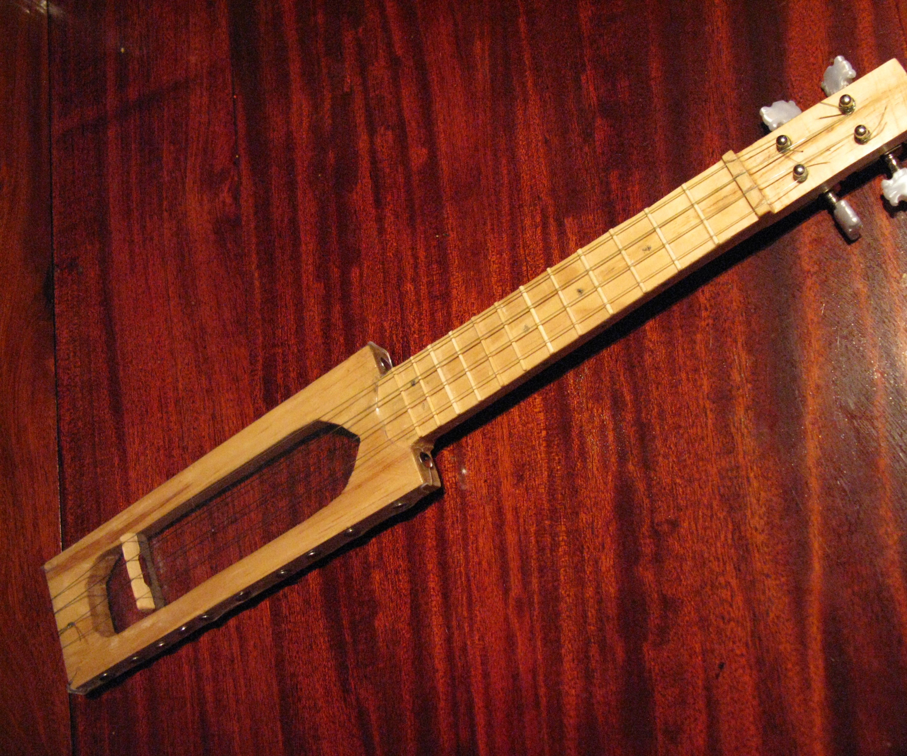 Make a Ukulele With a Pocket Knife.