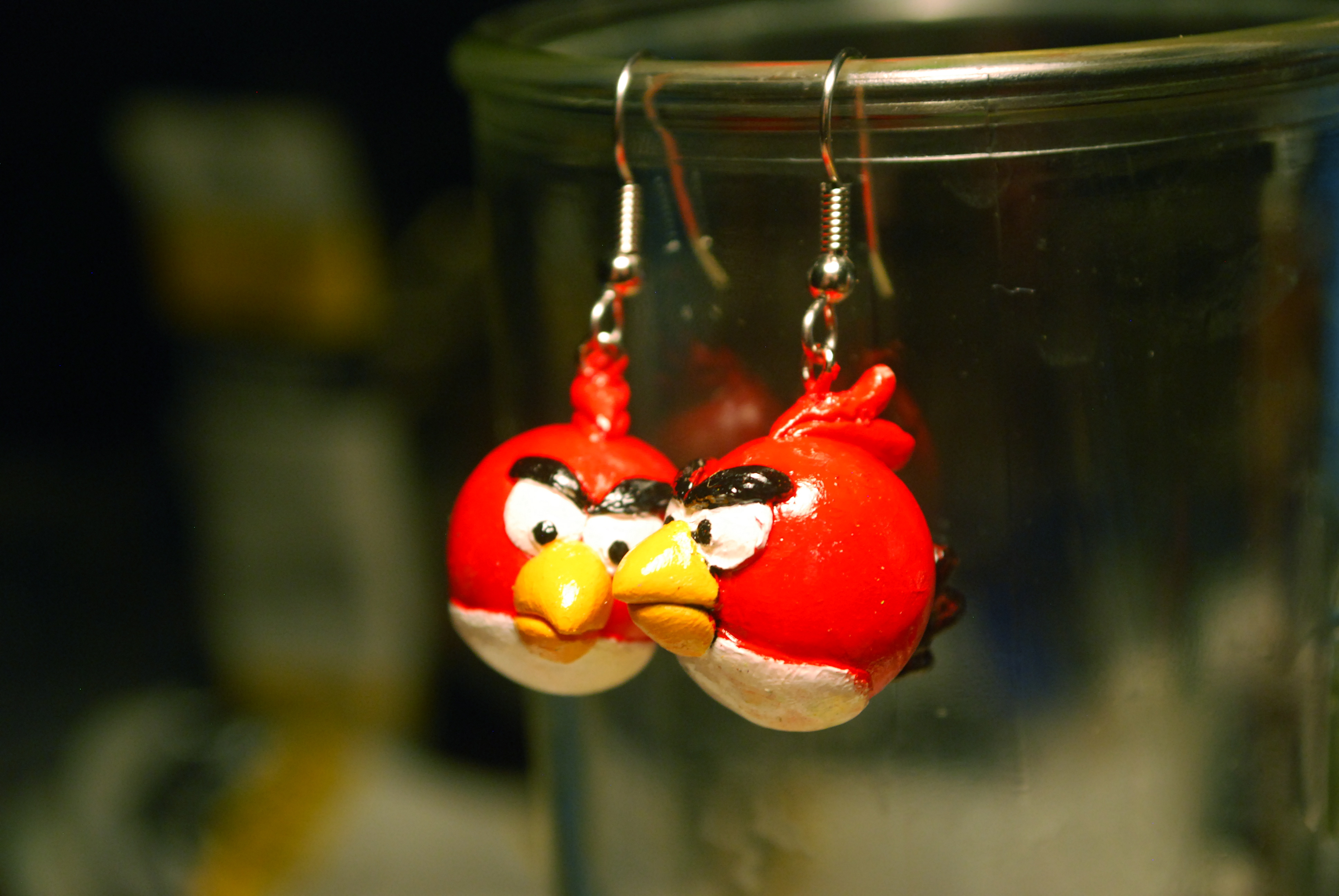 Angry Birds Earrings