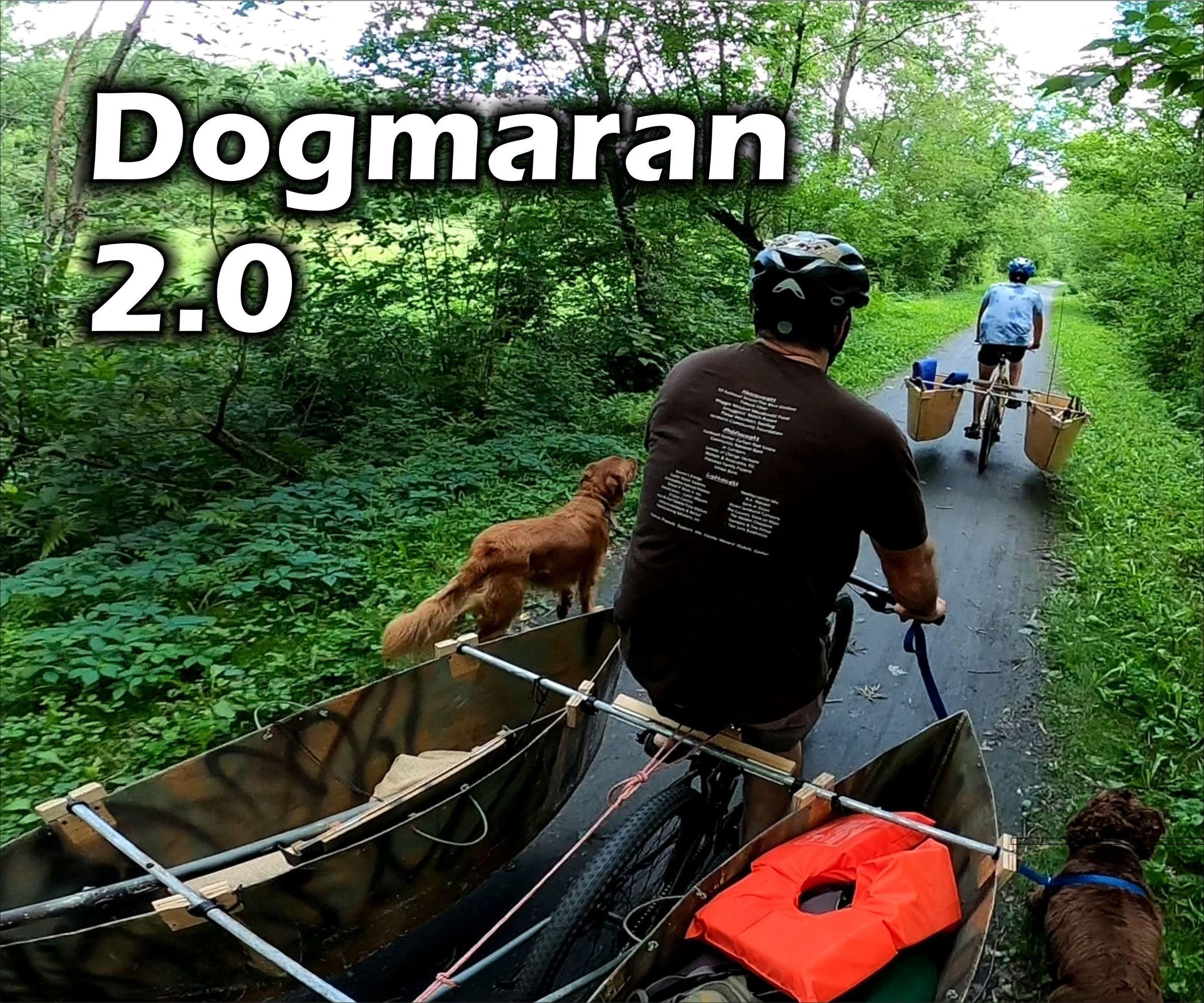Pontoon Boat on a Bike: the Dogmaran 2.0