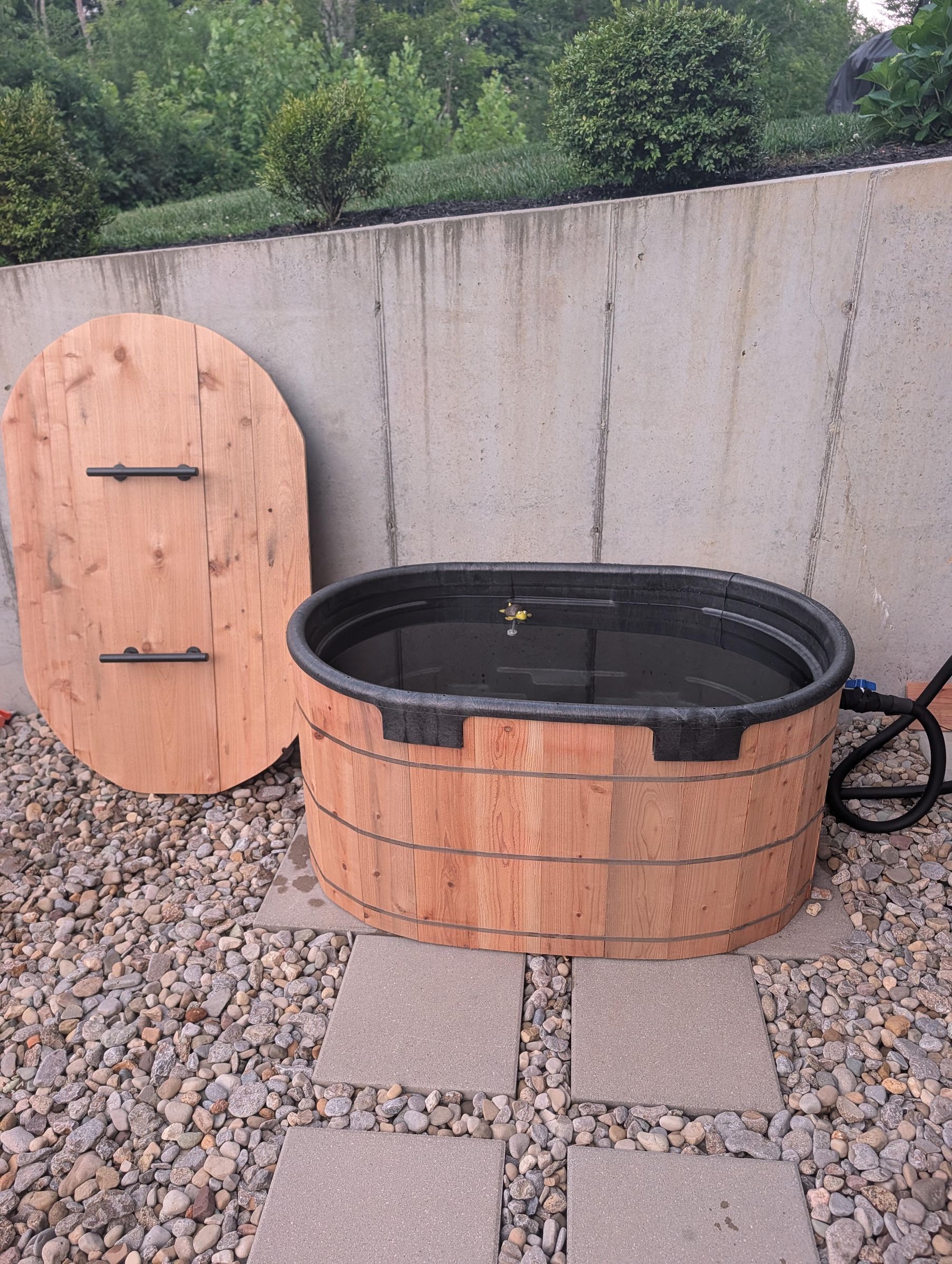 DIY Insulated Cedar Cold Plunge