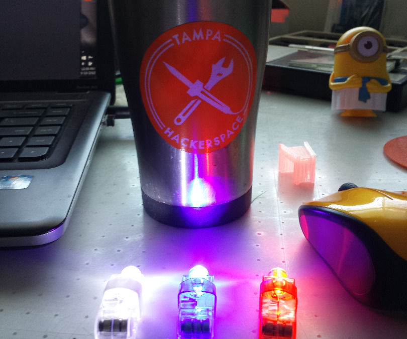 LED Finger Lights and 3D Printing