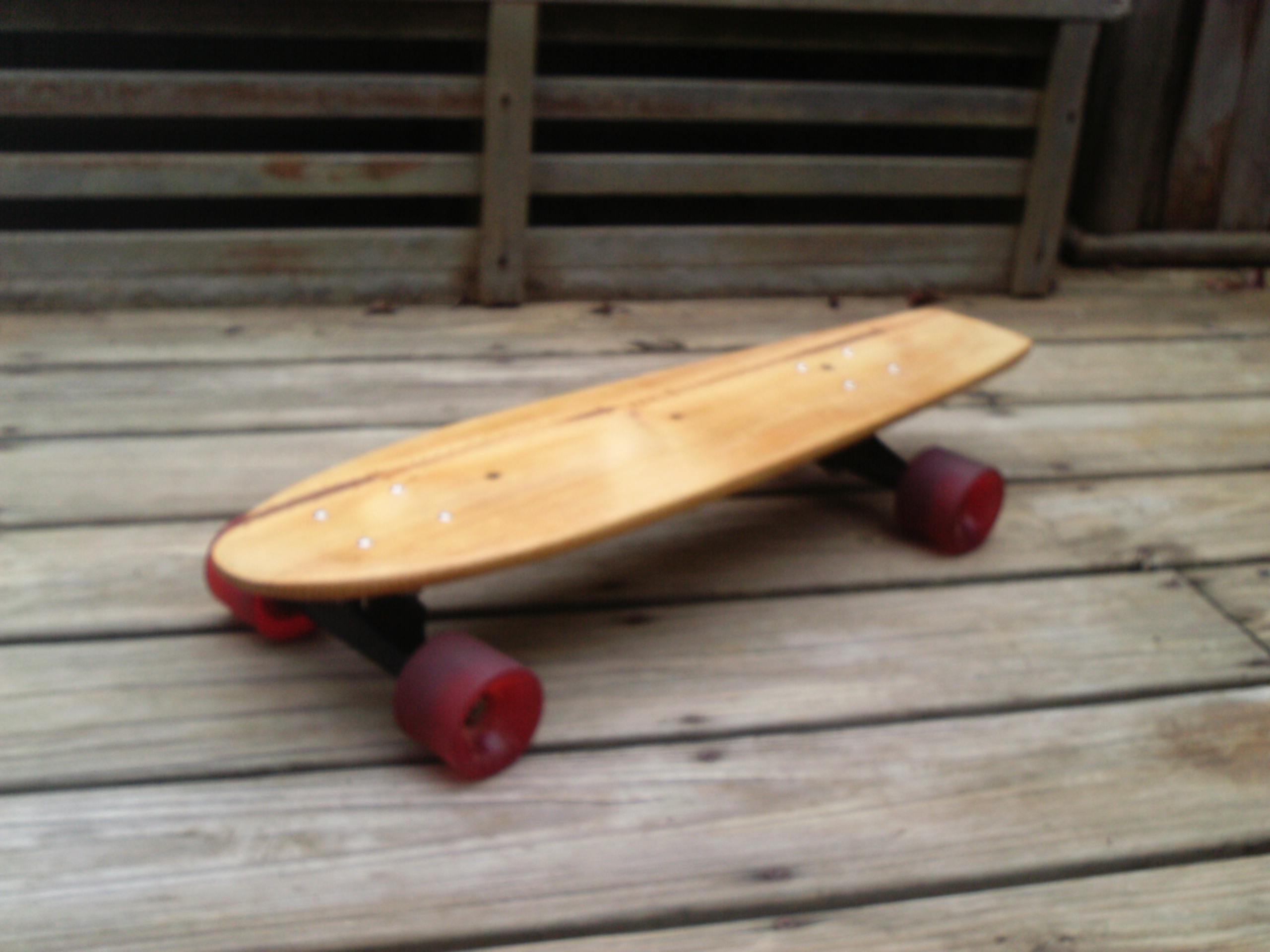 Reclaimed Wood Skateboard