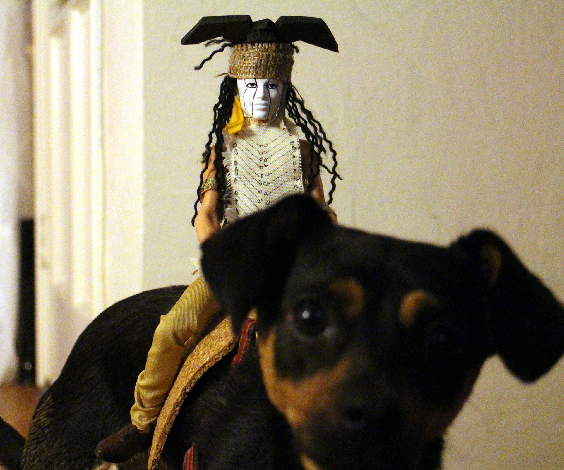 Tonto Dog Rider Costume