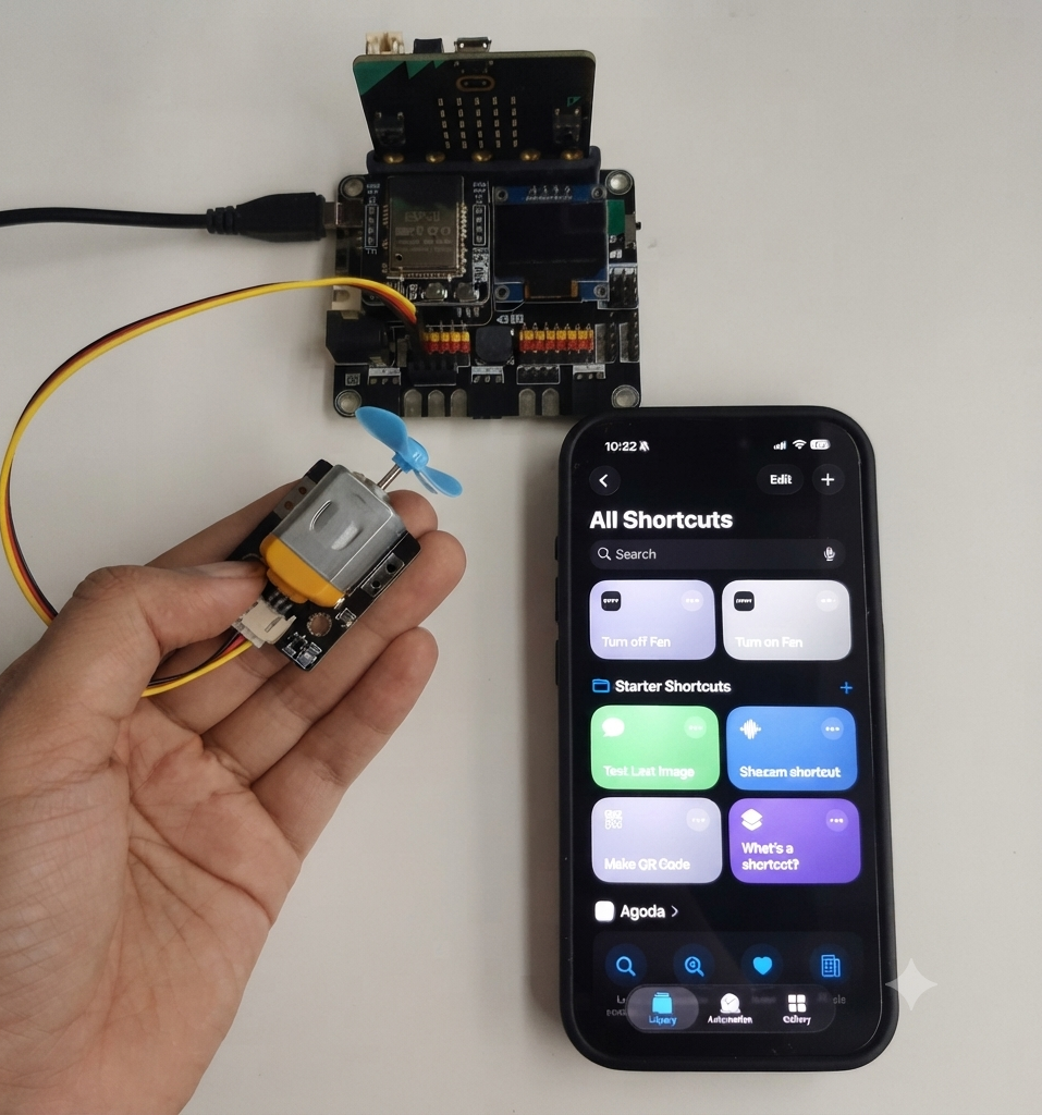 “Hey Siri, Turn on the Fan.” What If Your DIY Project Could Listen?