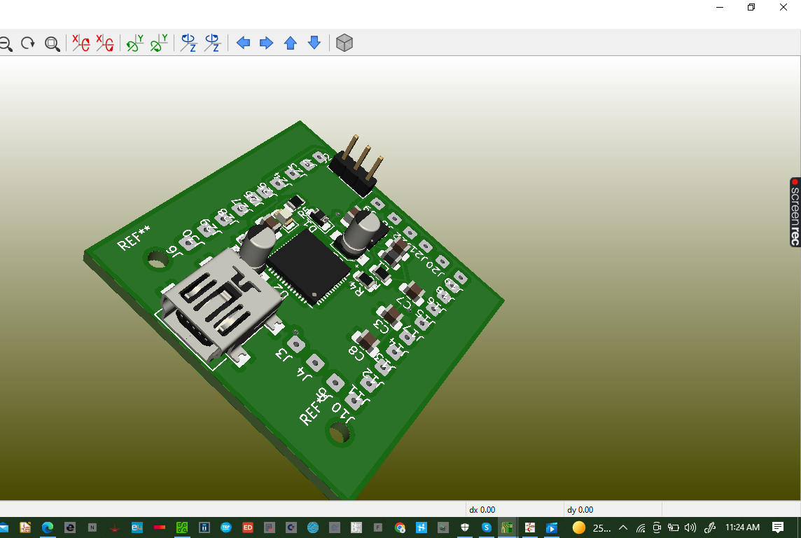 The RP2040 Mini Board