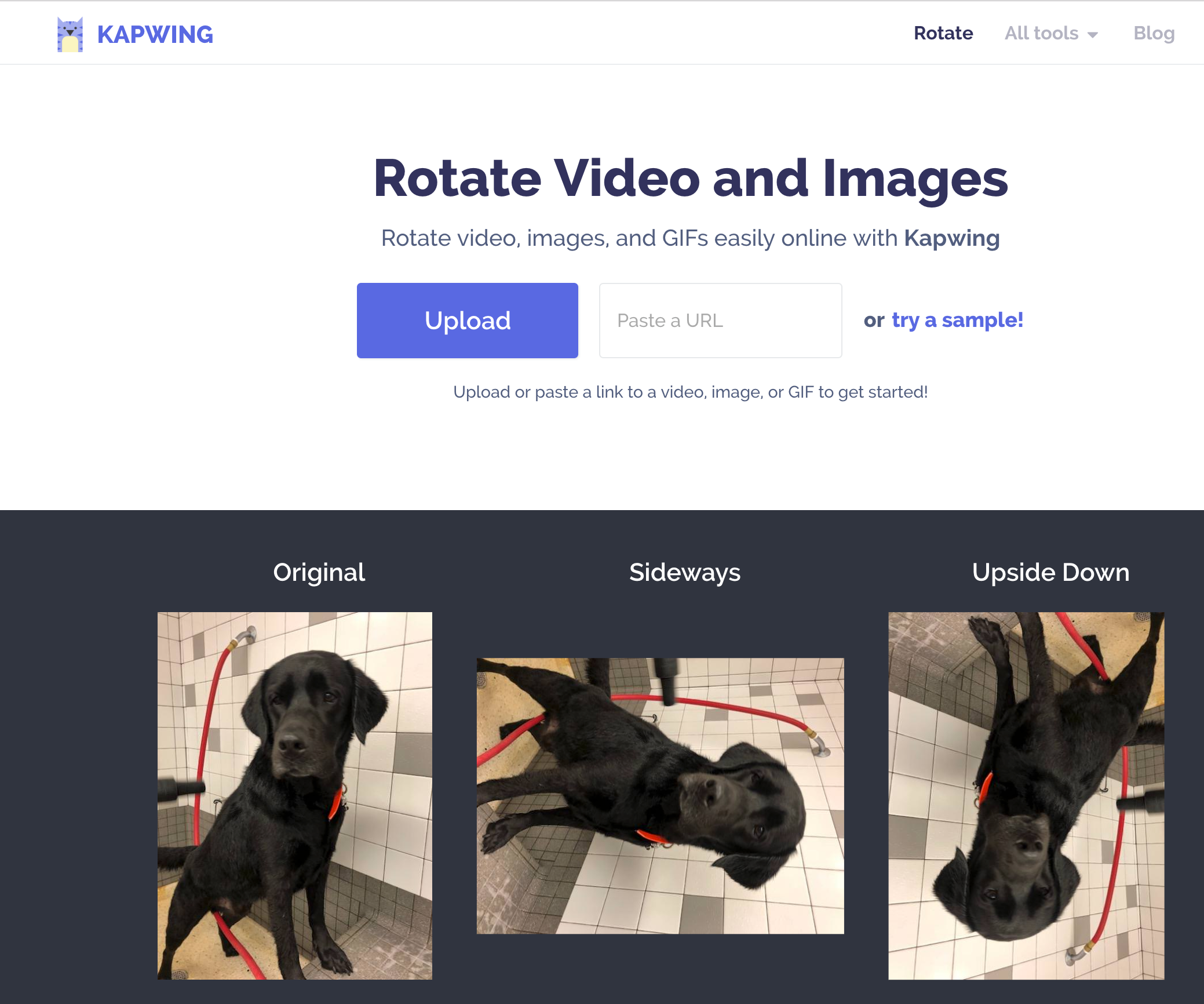Rotate a Video