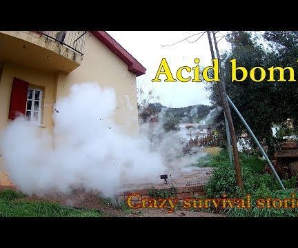 How to Do an Explosion With Muriatic Acid and Aluminium Foil