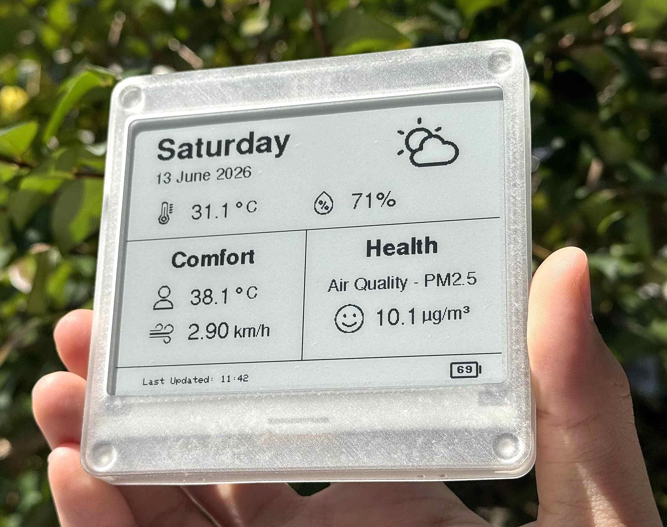 WeatherPaper - Squeezing 500+ Days of Battery Life Out of an ESP32