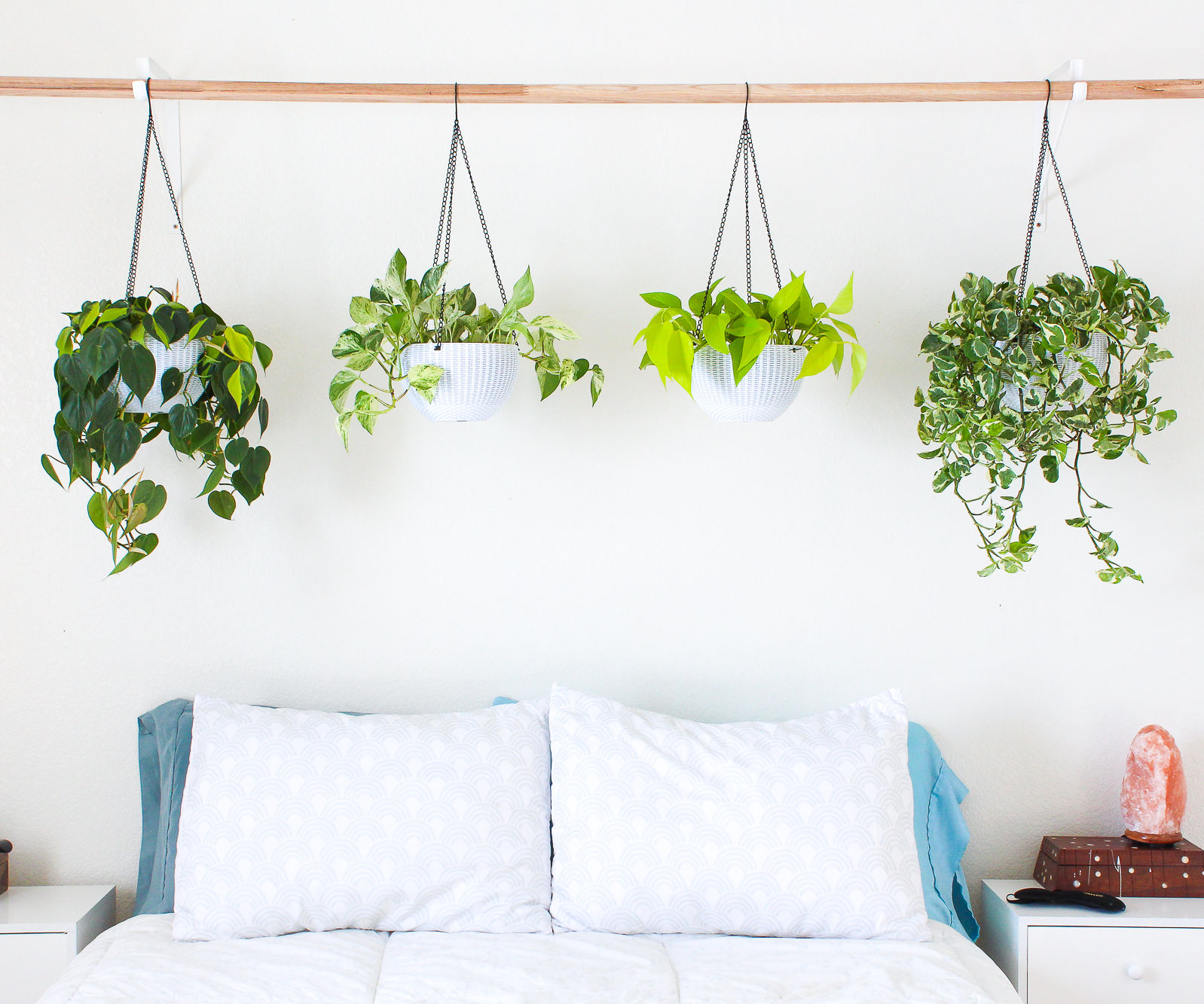 Hanging Plant Headboard