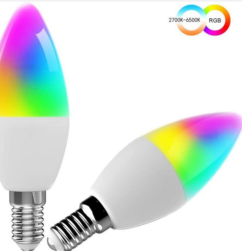 Smart Bulb E14 WiFi Candle Bulbs