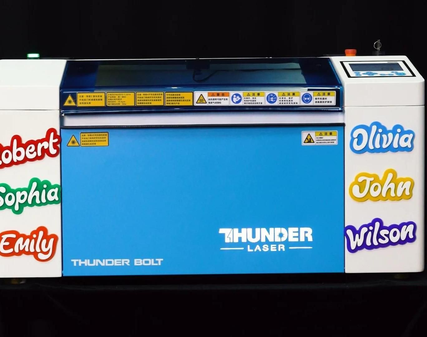 DIY Laser-Cut Acrylic Name Refrigerator Magnets