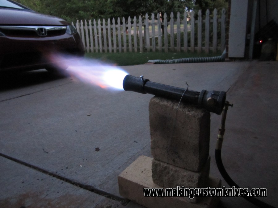 How to Build a Gas Forge Burner