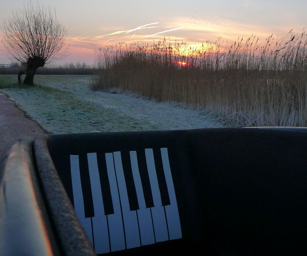 Decorative Duct Tape Piano Keyboard