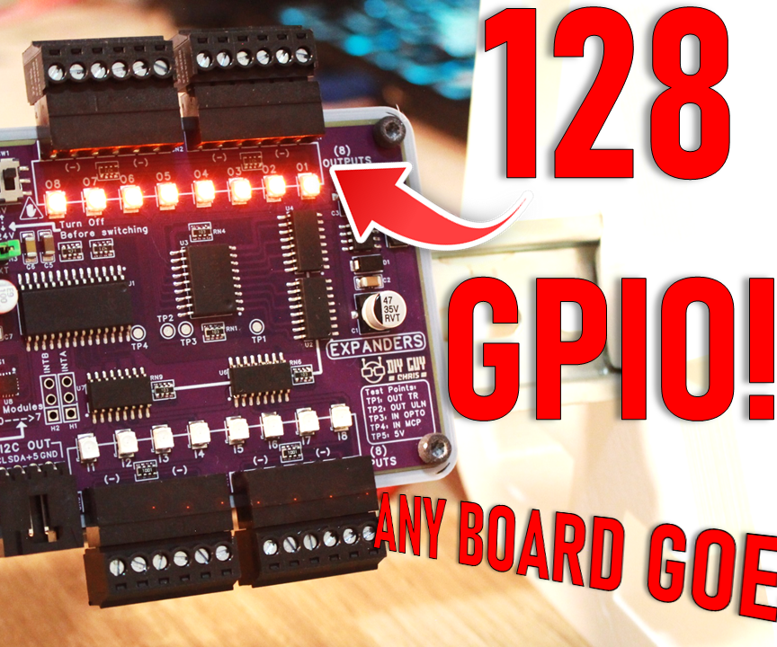 Industrial GPIO Expander – MCP23017