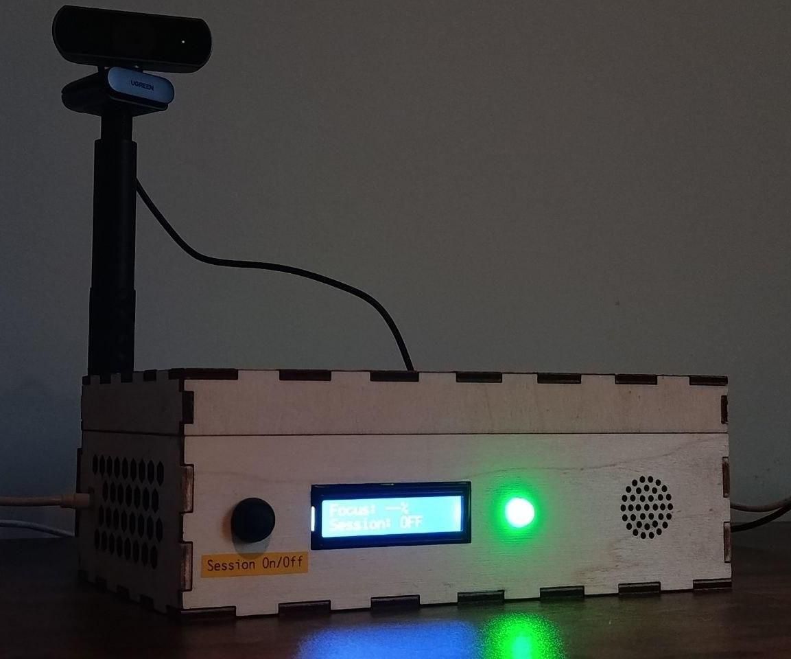 AI StudyFocus: Build a Focus Tracker With Computer Vision on a Raspberry Pi