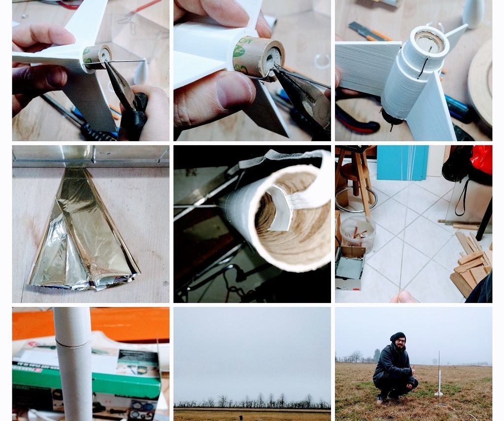 Customizable Model Rocket