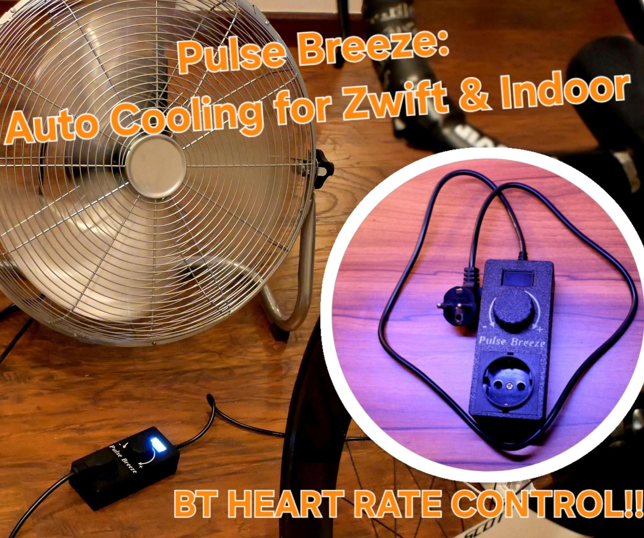 Pulse Breeze: Auto Cooling for Zwift & Indoor HR