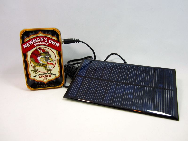 Lithium Battery Solar USB/ IPhone/ Arduino Charger