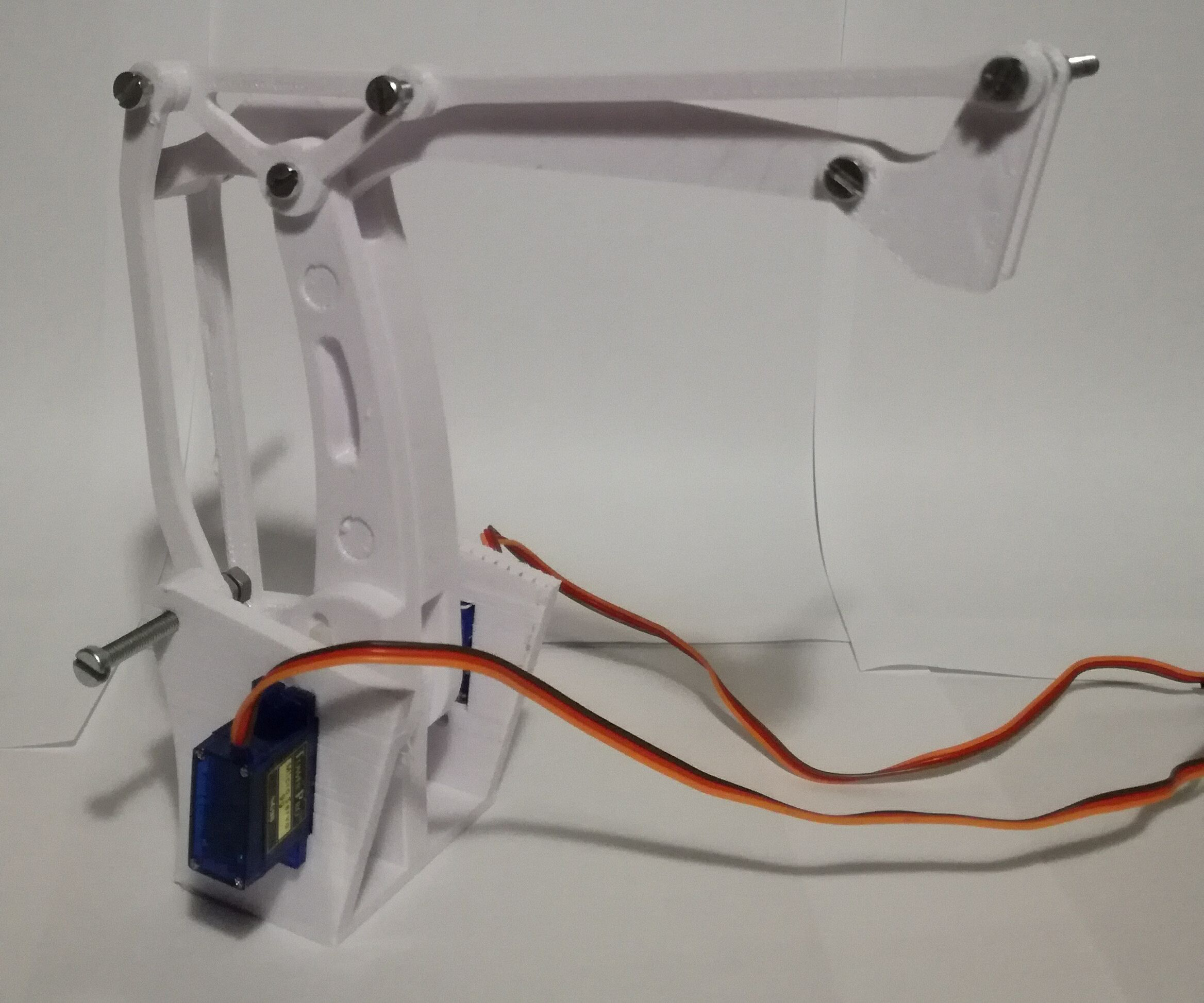 Low Cost 3D Printed Robotic Arm With Arduino