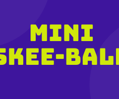 Mini Skee-Ball Game