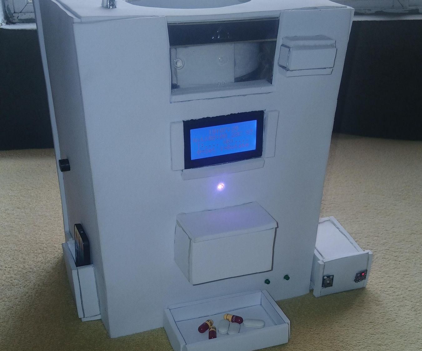 Medi-Sense V2: Infrared Controlled Health Monitoring and Automated Pill-Dispensing System